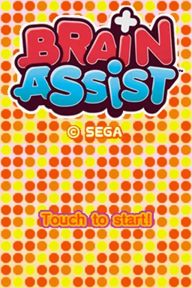 Brain Assist (USA) (En,Fr,De,Es,It) screen shot title